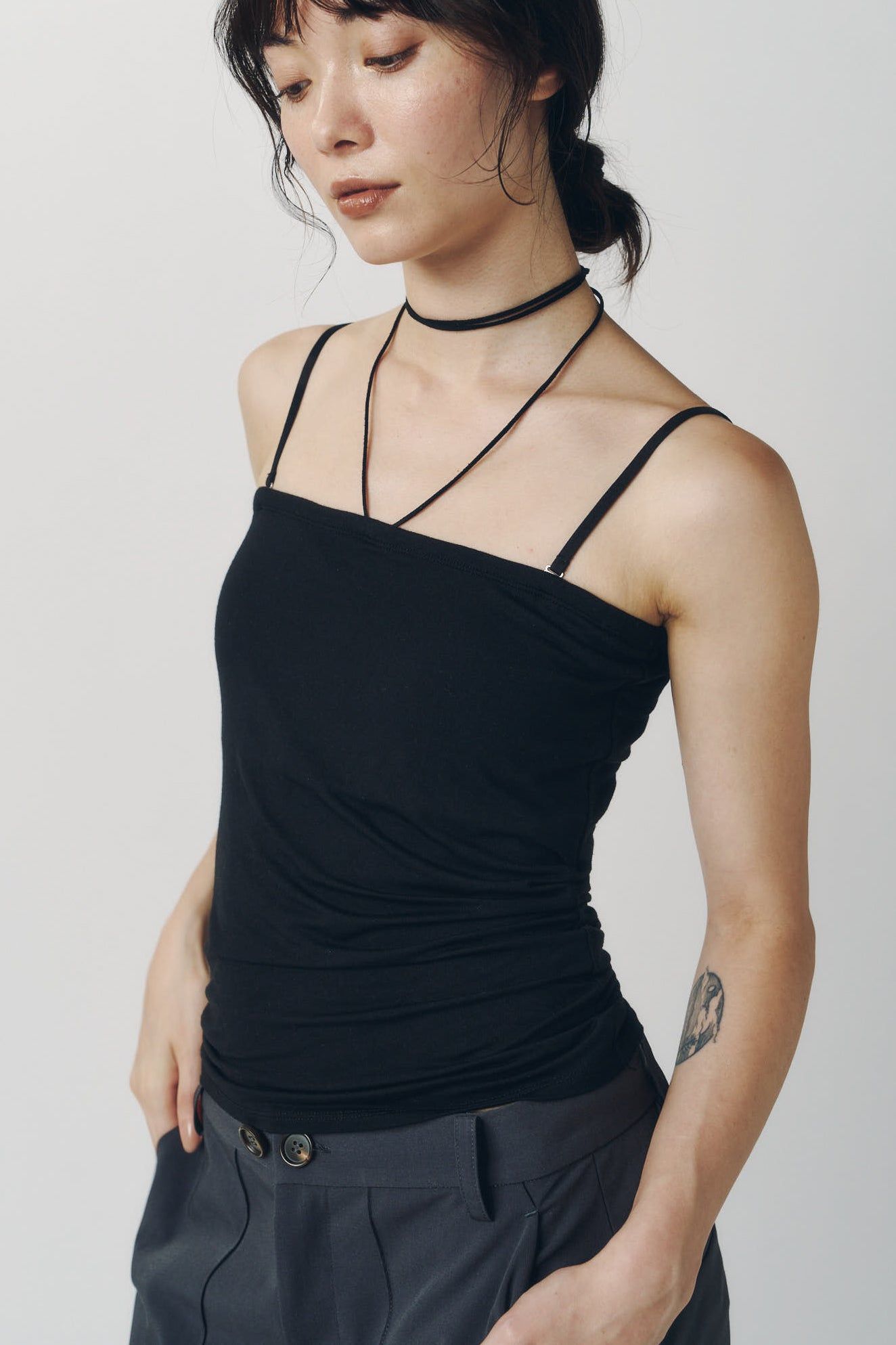 メニーウェイ ブラトップ (ブラック) many way bra top (Black) / 26AW
