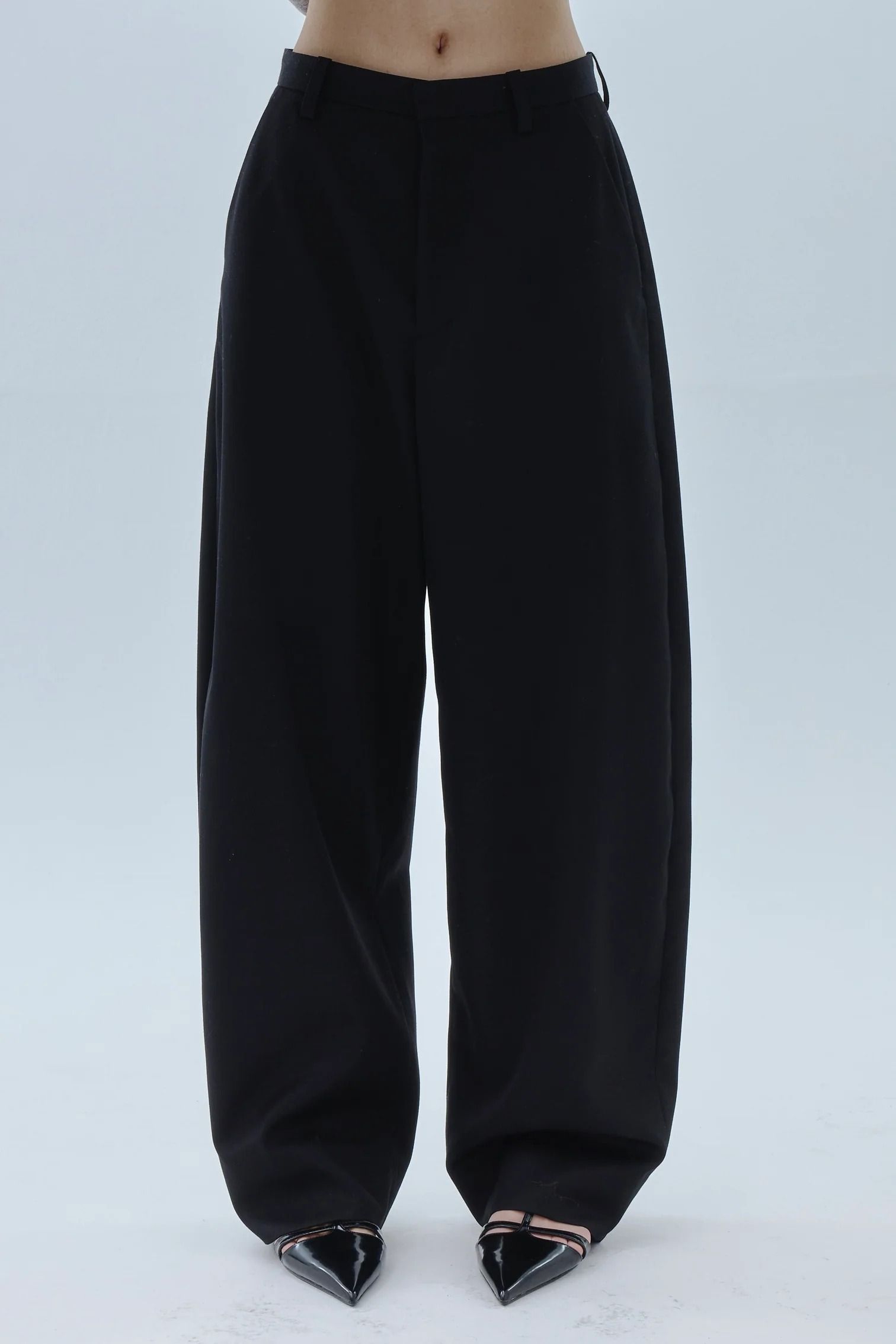 Seamless line pants / シームレスラインパンツ (ブラック)
