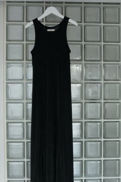 Jersey Maxi Onepiece / ジャージーマキシワンピース (ブラック)