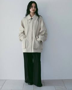 Over Half Coat (Ivory) / オーバーハーフコート (アイボリー) / 26SS