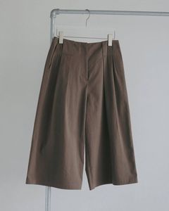 タック バミューダパンツ (ベージュ) Tuck Bermuda Pants (Beige) / 27SS