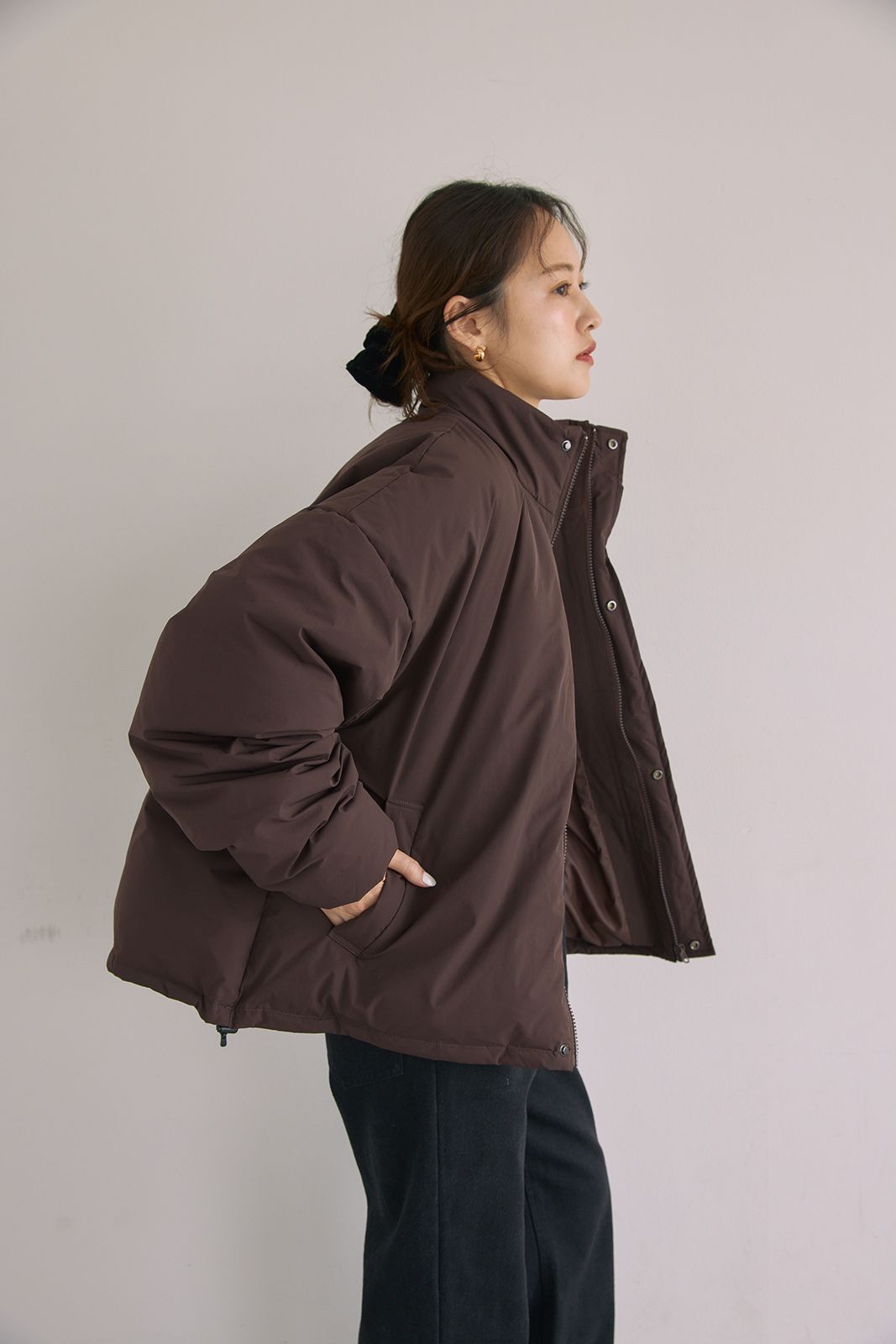 マシュマロダウン (ブラウン) Marshmallow Down (Brown) / 26AW