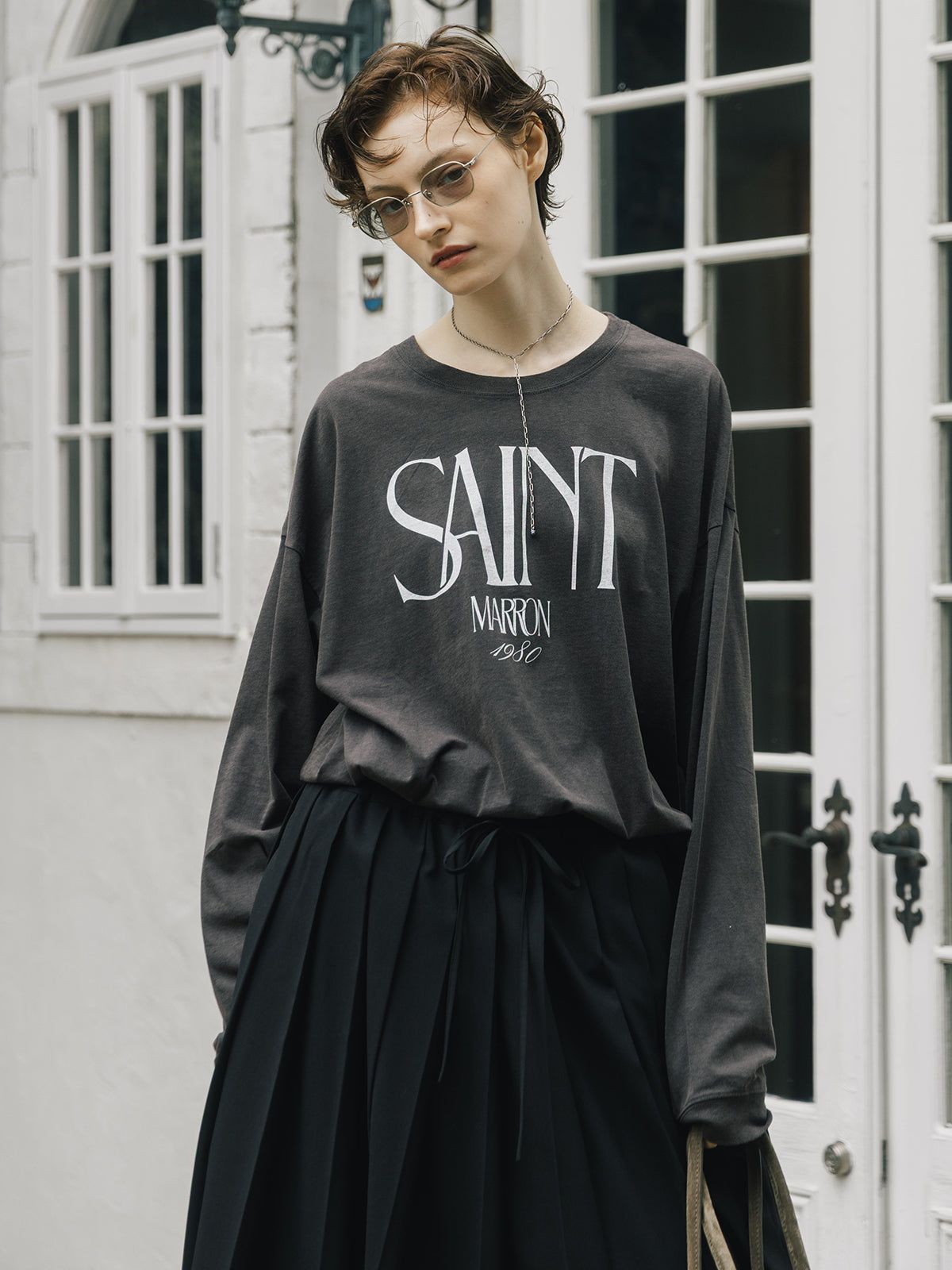 パーマネント ロングスリーブ Tシャツ (SAINT MARRON) PARMANENT L/S TEE /  26AW