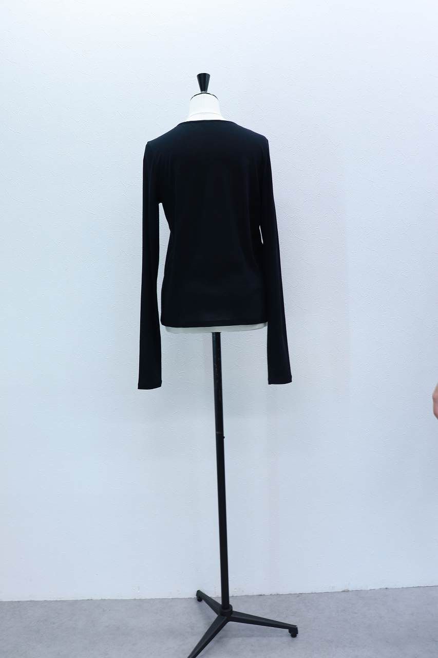 シアーフォトコンパクトロンT (ブラック) Sheer Photo Compact Long-Sleeve Tee (Black) / 26AW