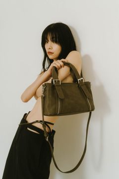 zip belt boston bag / ジップベルトボストンバッグ (グリーン)