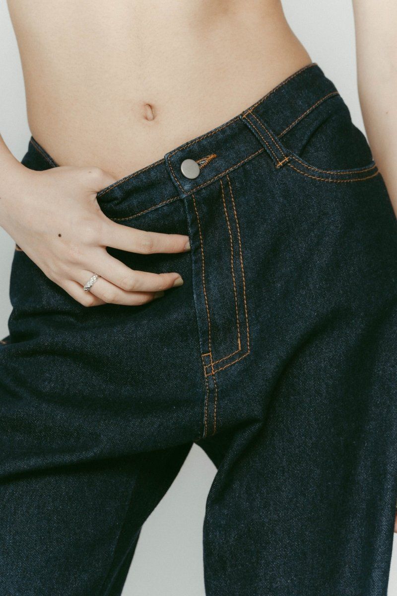 denim baggy pants(unisex) / デニムバギーパンツ (インディゴ) / 25AW