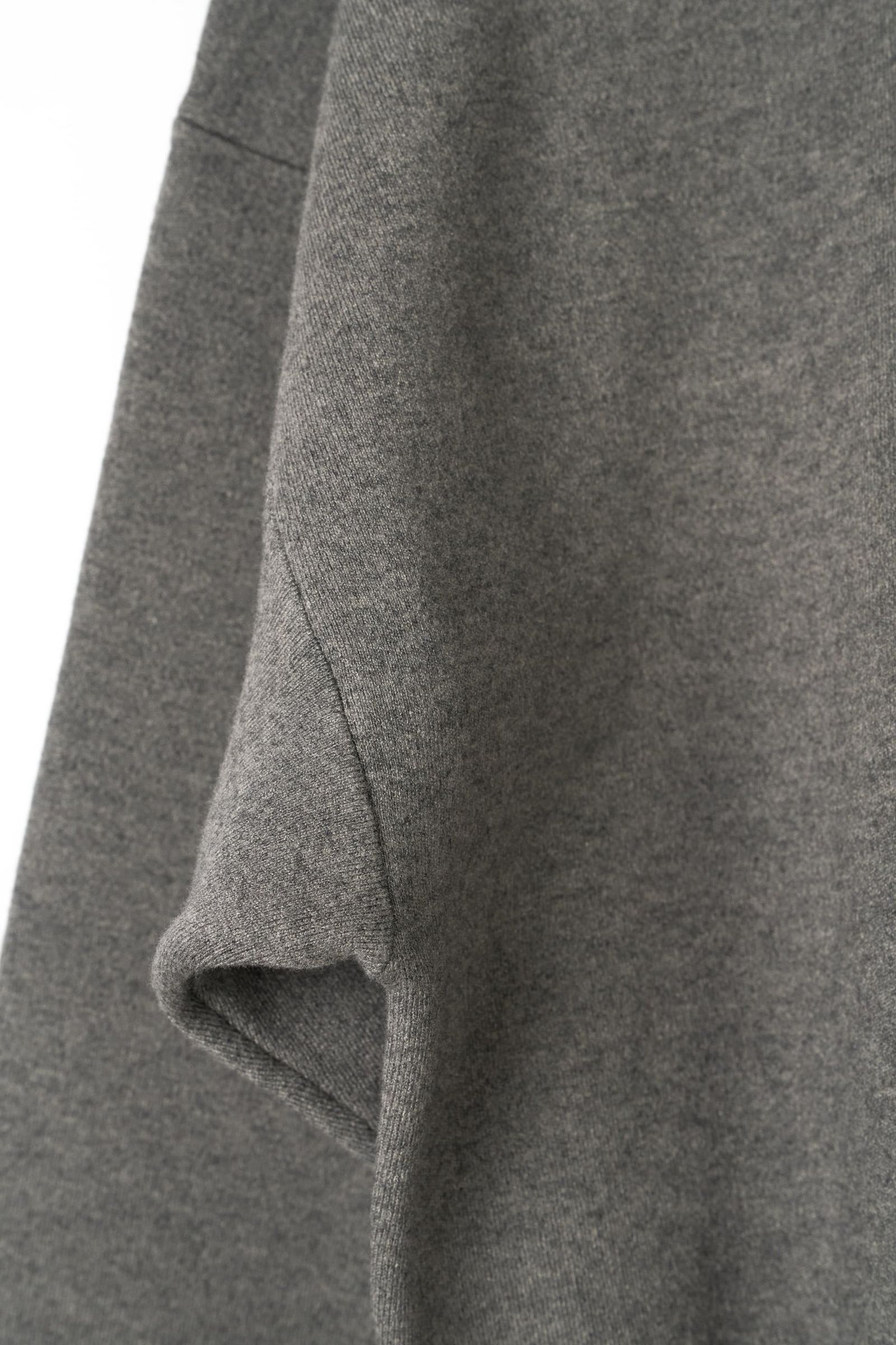 【UNISEXサイズ】2ウェイ ノームコア ニット (グレー) 2way cuffs normcore knit(unisex) (Gray) / 26AW