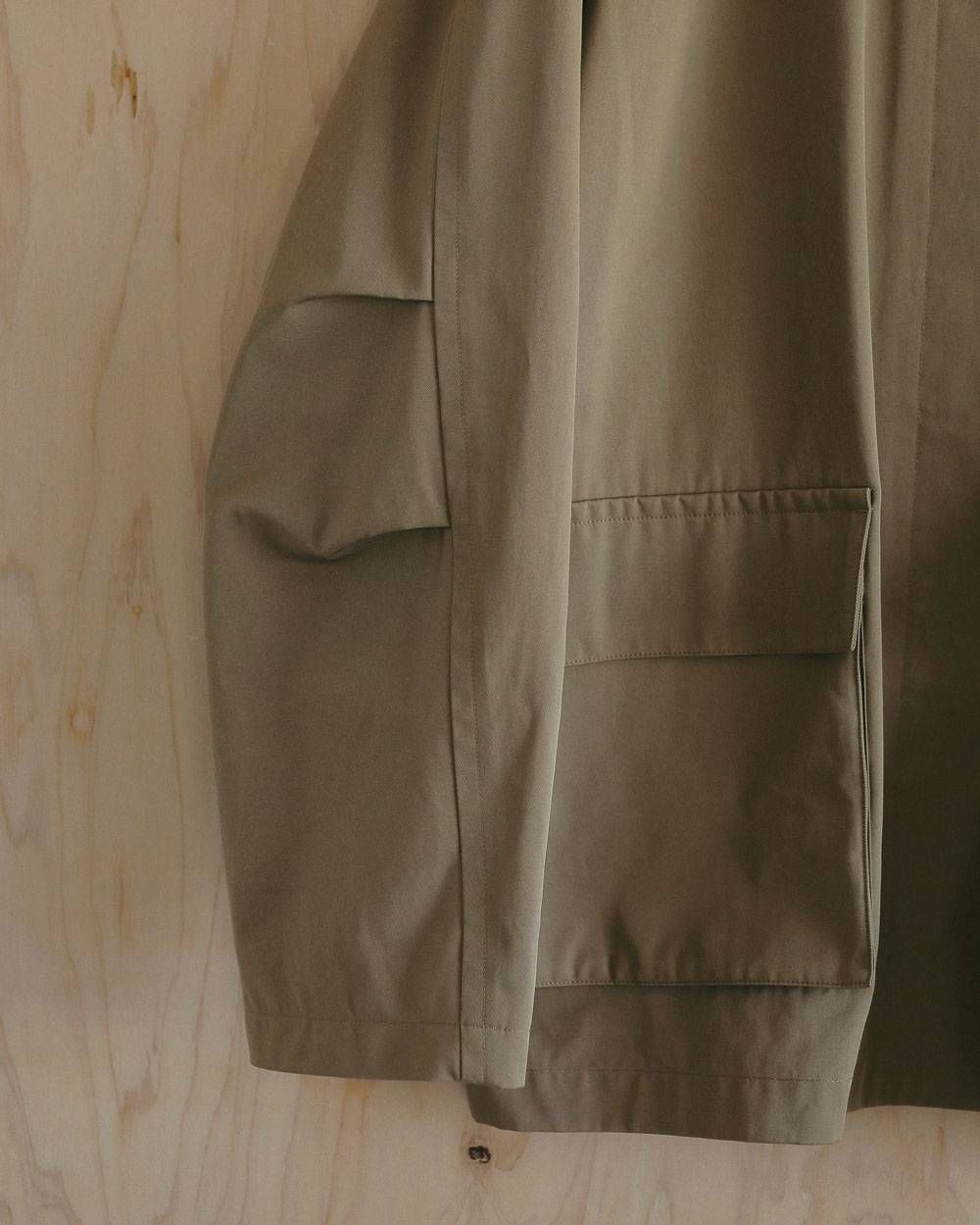 オーバーハーフコート (ベージュ) Over Half Coat (Beige) / 27SS