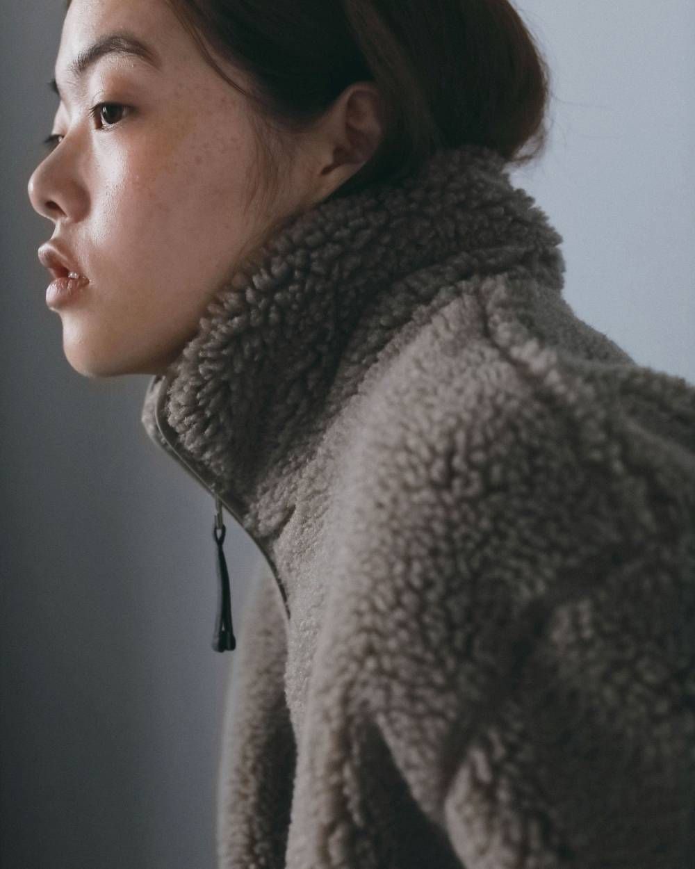 ボアジップブルゾン (ベージュ) Boa Zip Blouson (Beige) / 26AW 【6月29日まで期間限定予約】