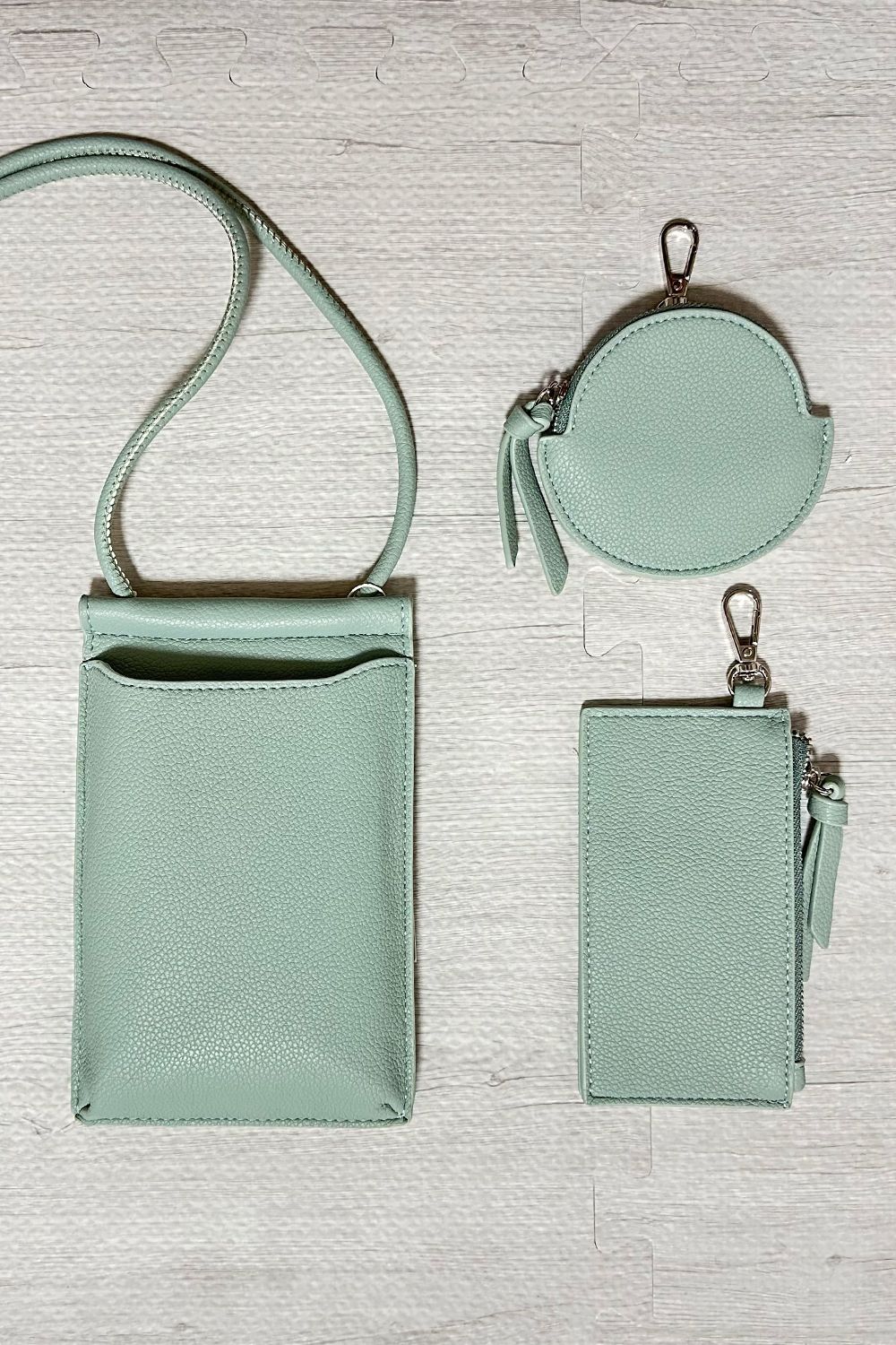 CASA FLINE - RECYCLING LEATHER MULTI MOBILE POUCH