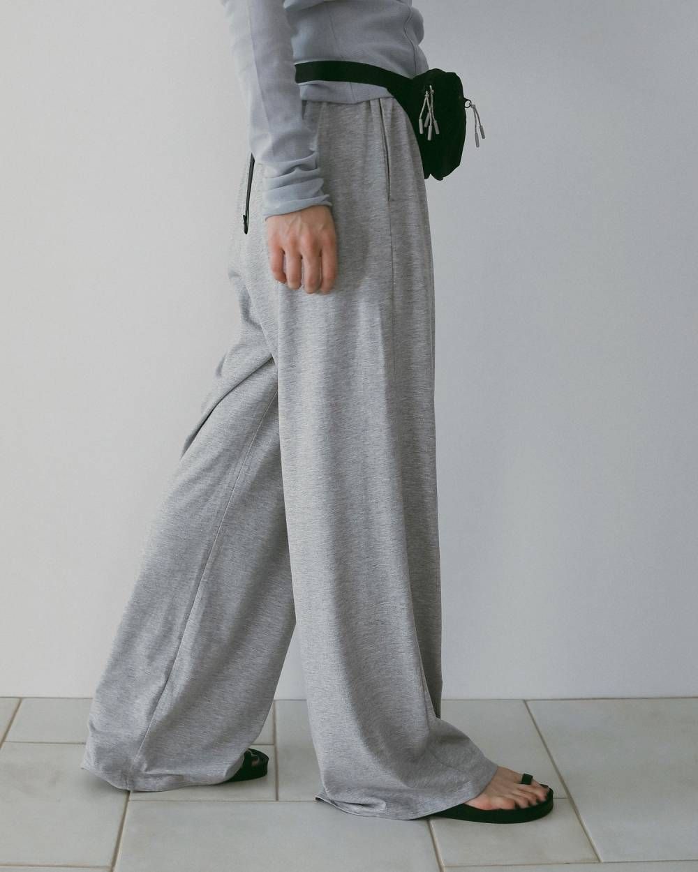 カットラフパンツ (グレー) Cut Rough Pants (Gray) / 26SS