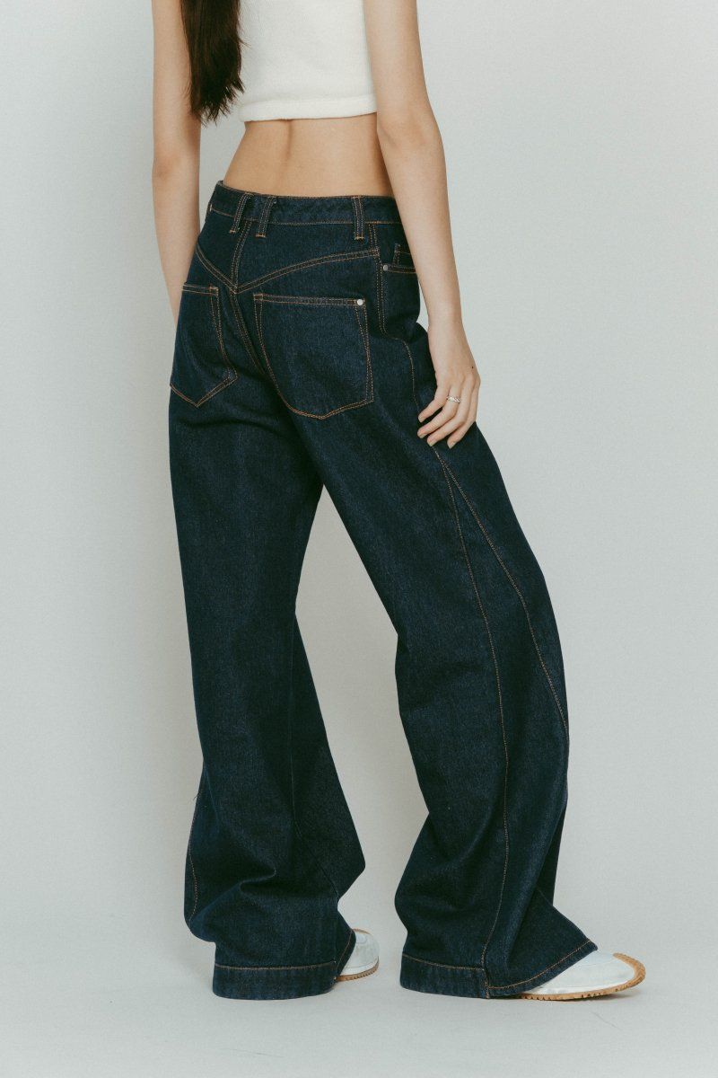 denim baggy pants(unisex) / デニムバギーパンツ (インディゴ) / 25AW