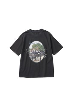 ラインストーングラフィックTシャツ (ブラック) rhinestone graphic tee(unisex) (Black) /  26SS
