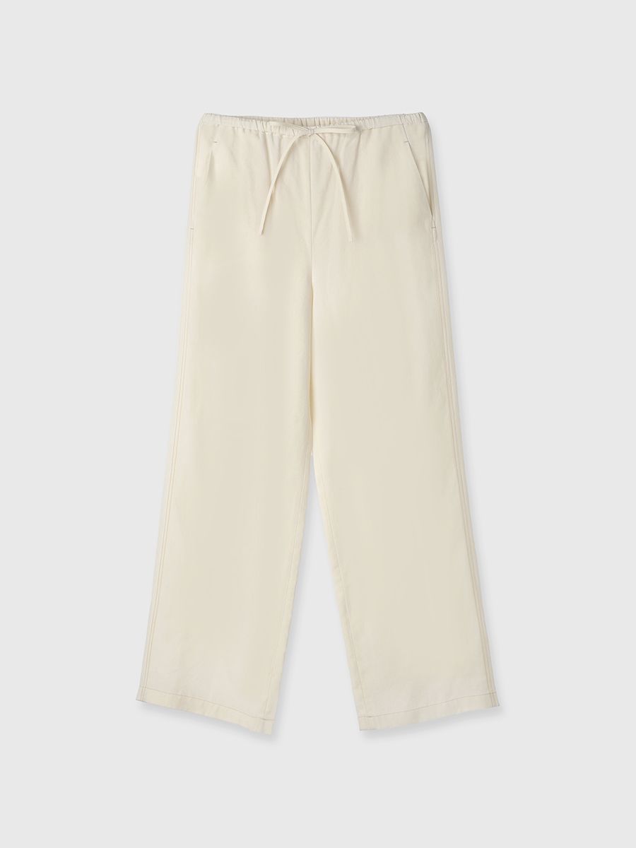 【25SS】TENCEL STITCH PANTS / テンセルステッチパンツ (アイボリー)