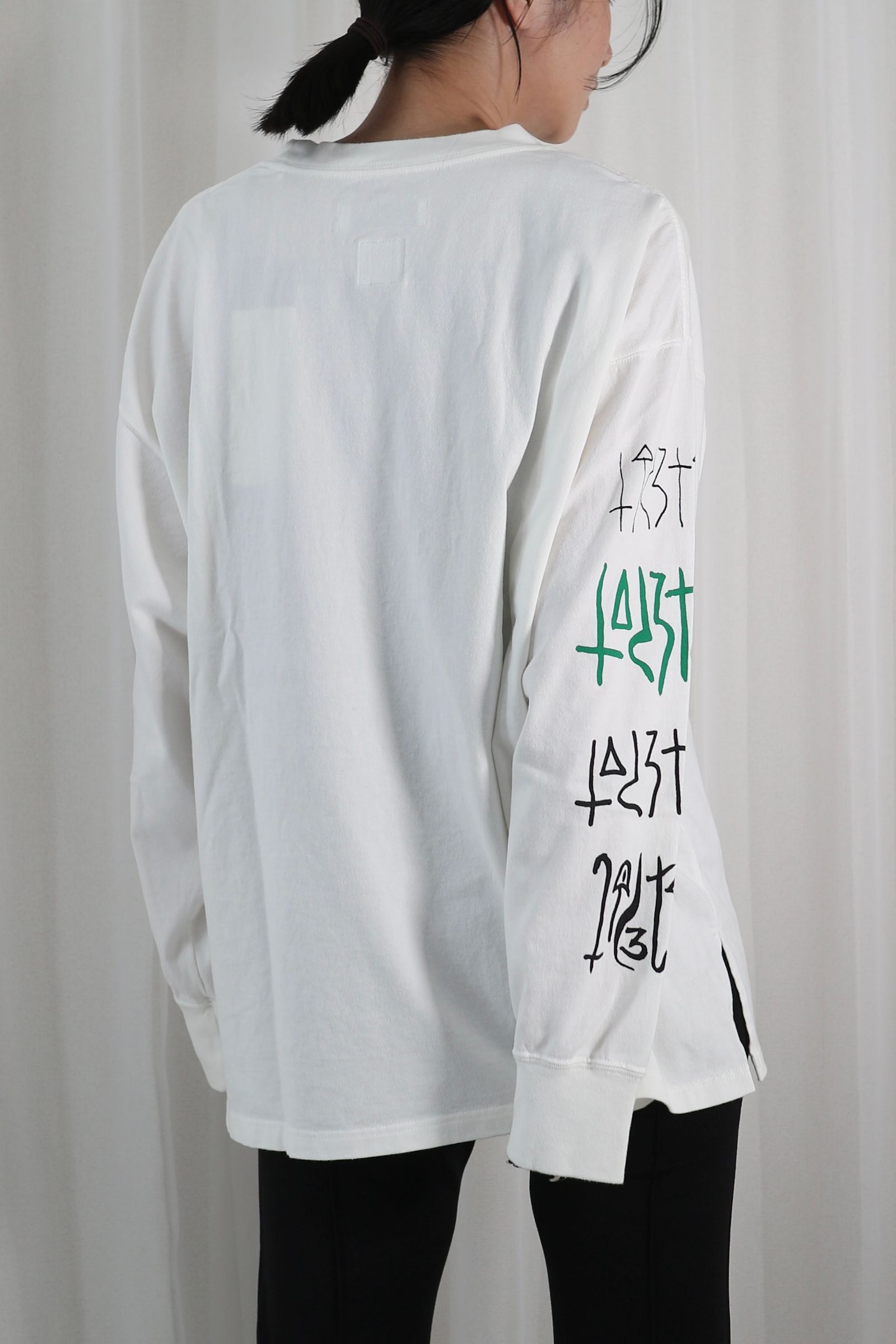 ファセッタズム 23ss BIG SHIRTS ストライプ 白 4