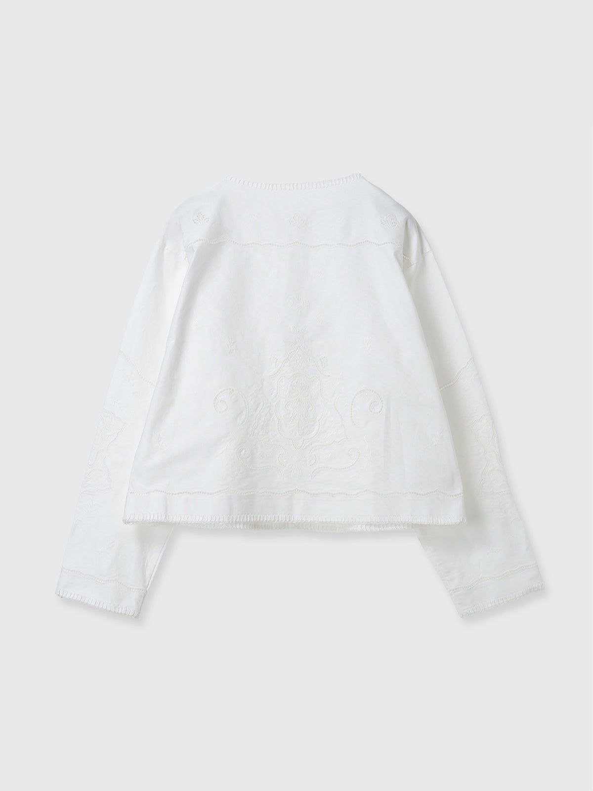 【25AW】VENEZIA LACE BLOUSE / ヴェネツィアレースブラウス (ホワイト)