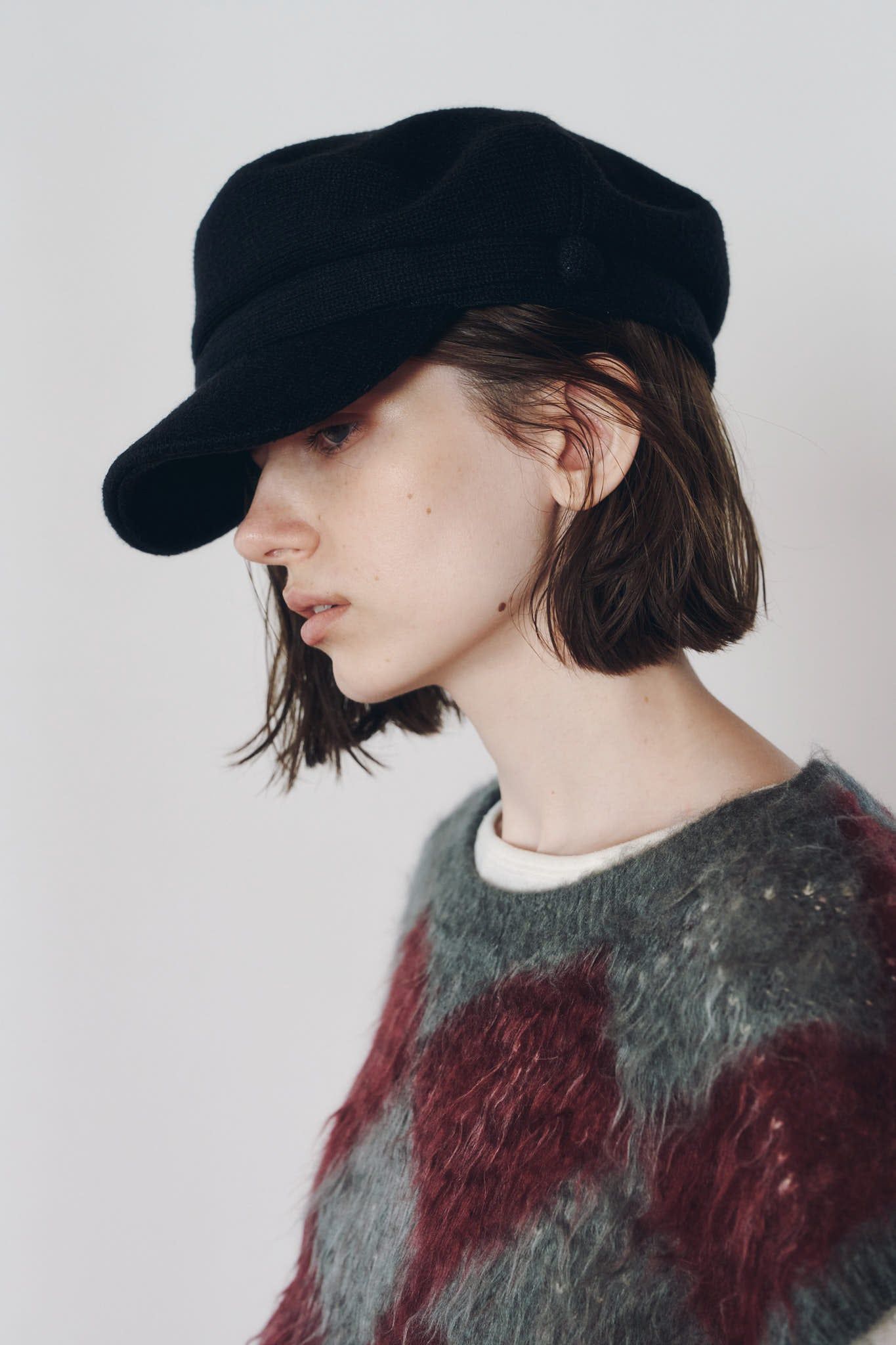 キャスケット (ブラック) casquette (Black) / 26AW