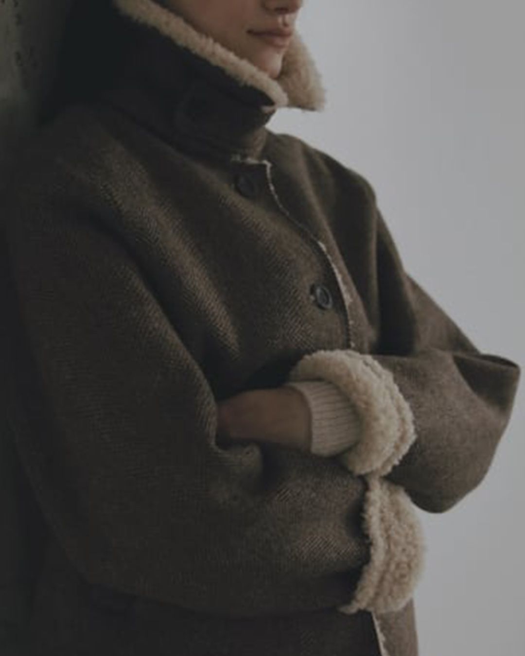【先行予約】【26TH-20】ボンディングショートジャケット (ベージュ) Bonding Short Jacket (Beige) /  エコファー  /  フェイクファー 【受注期間6/14 23:59まで】