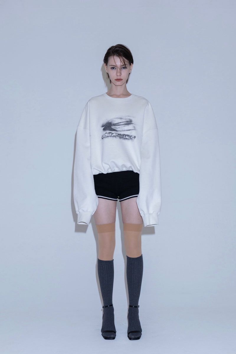 グラフィック スウェット (ホワイト) Graphic sweat (White)