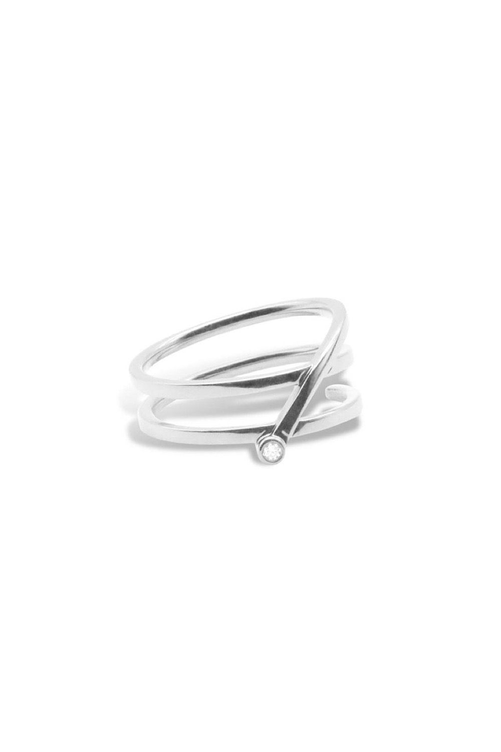GYPPHY ジプフィー　KORŌNĒ STUDS RING k10 #7 korōnē studs ring – GYPPHY