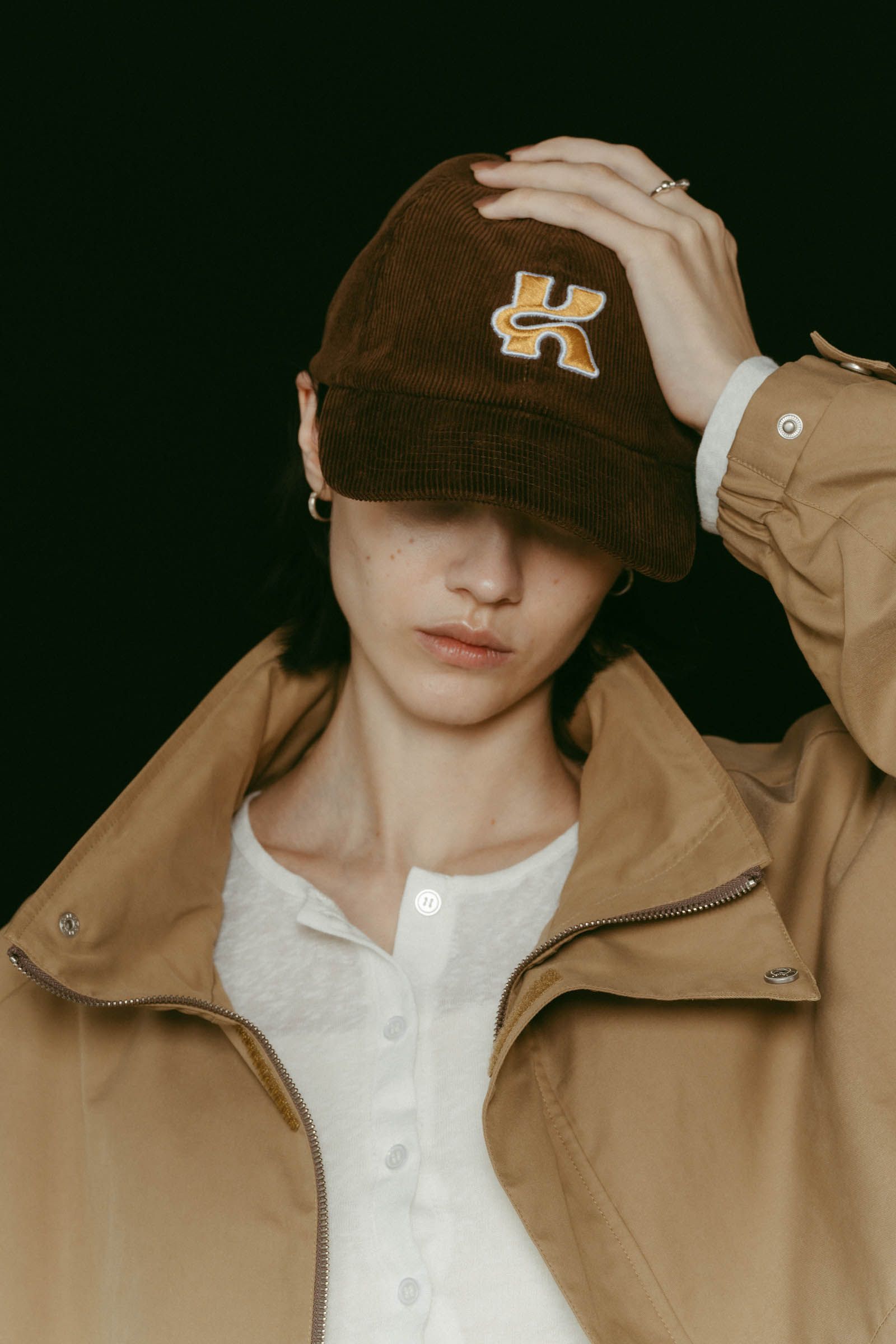 corduroy cap / コーデュロイキャップ (ブラウン) / 25AW