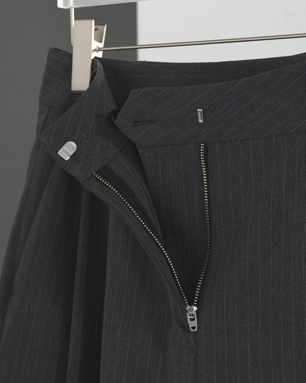 Heather Stretch Pants / ヘザー ストレッチパンツ (グレー)