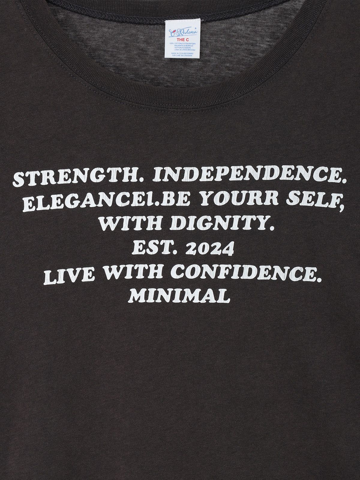 パーマネント ロングスリーブ Tシャツ (STRENGTH) PARMANENT L/S TEE /  26AW