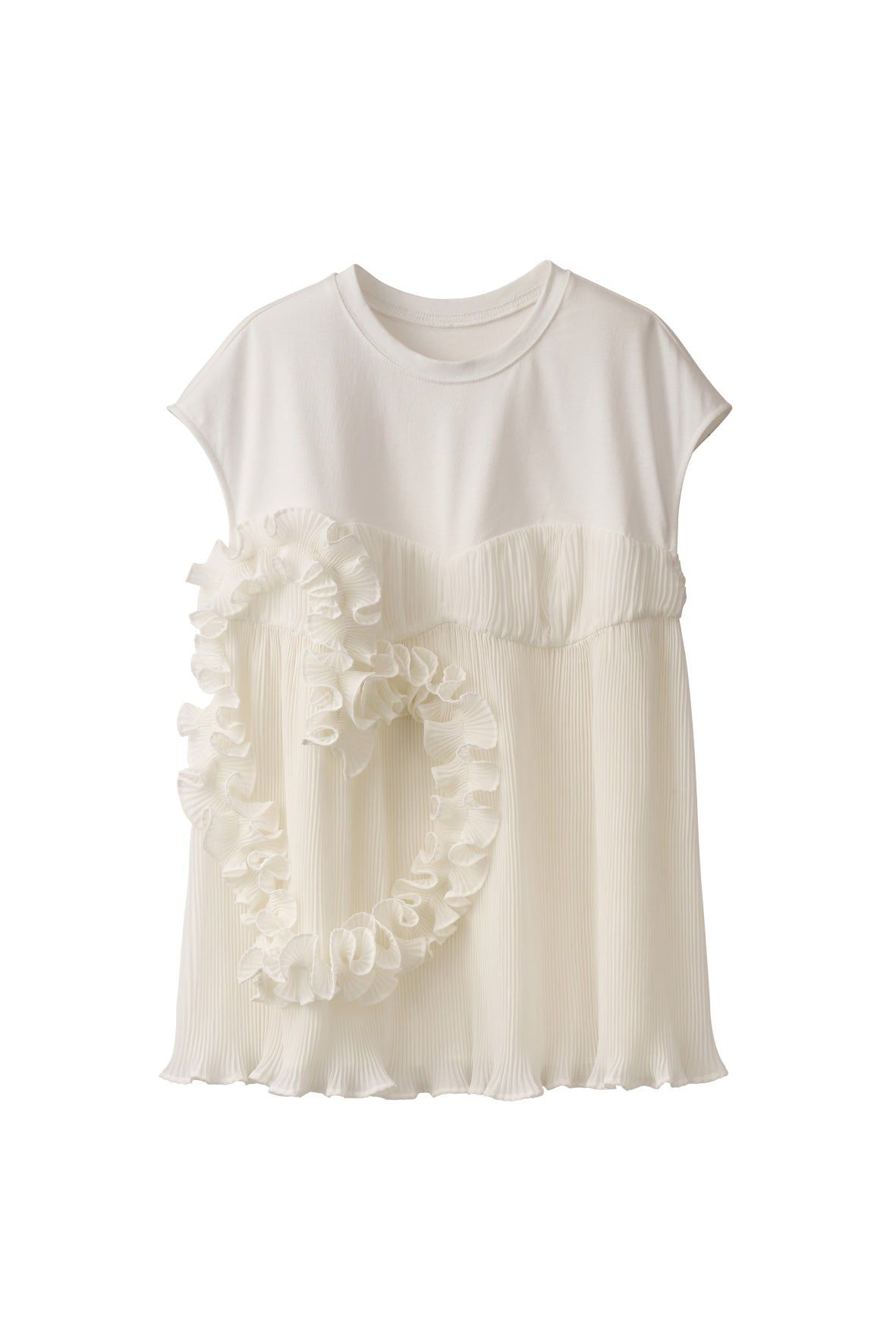 knuth marf チュールビスチェ Knuth Marf U neck tulle bustier ブラック
