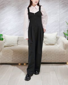 LOOSE BUSTIER ROMPERS / ルーズビスチェロンパース (ノワール)
