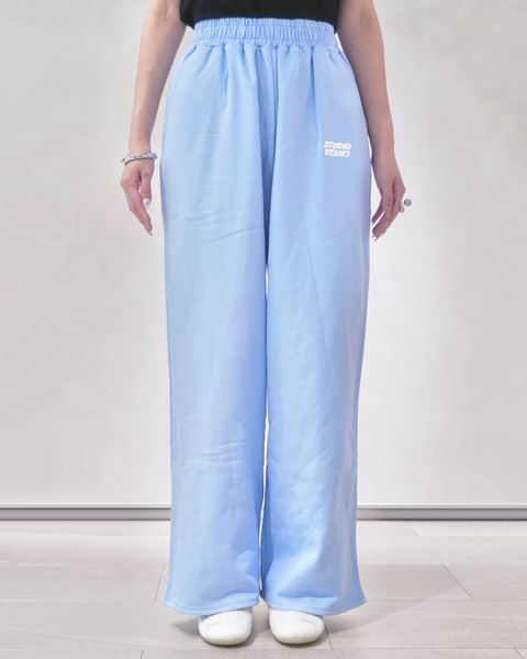 スタジオカベサ プリントスウェットパンツ (スカイブルー) STUDIO CAVEZA Print Sweat Pants (Sky blue) /  26SS