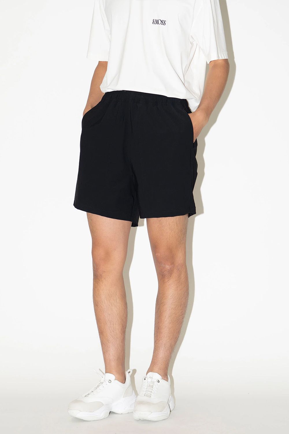 2WAY STRETCH ACTIVE UTILITY SHORTS / ストレッチ アクティブショーツ (ブラック)