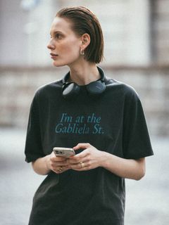 【25SS】PARMANENT TEE / パーマネント Tシャツ (ブラック)