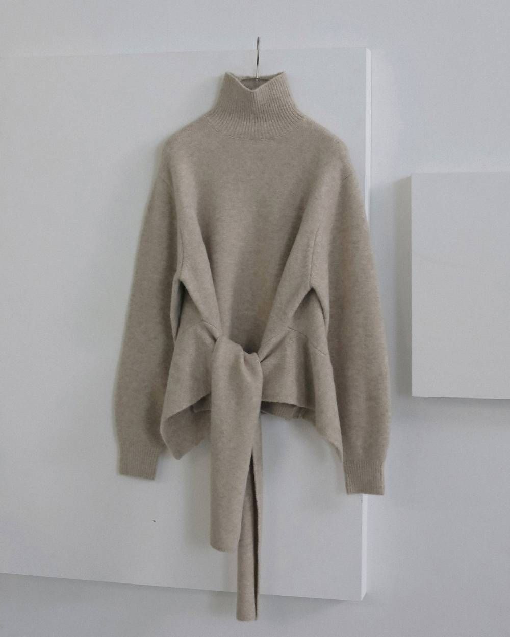 レイヤードソフトニット (ベージュ) Layered Soft Knit (Beige) / 26AW 【6月29日まで期間限定予約】