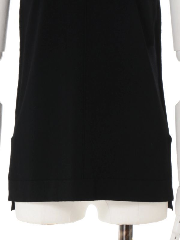 BASIC KNIT TT / ベーシックニットタンクトップ (ブラック)