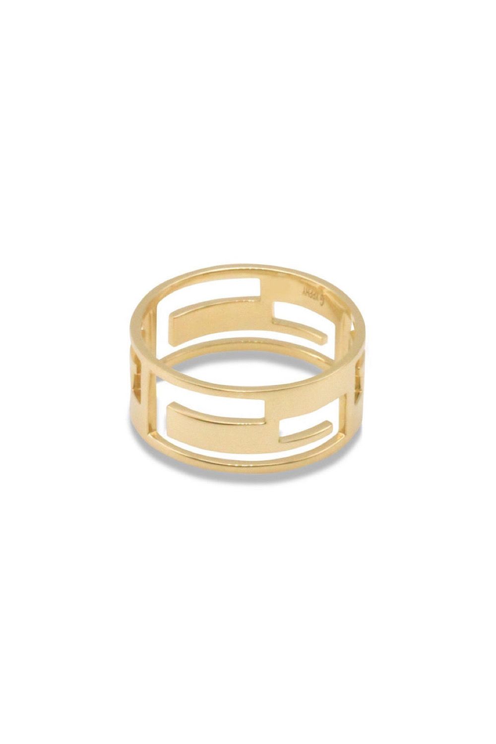 ICONIC G RING / アイコニック ジー リング STERLING SILVER 925 (ゴールドベルメイユ)