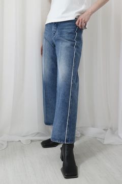 THE SELVEDGE JEAN TROUSERS / セルビッチデニムトラウザー / レディース (ヴィンテージブルー)