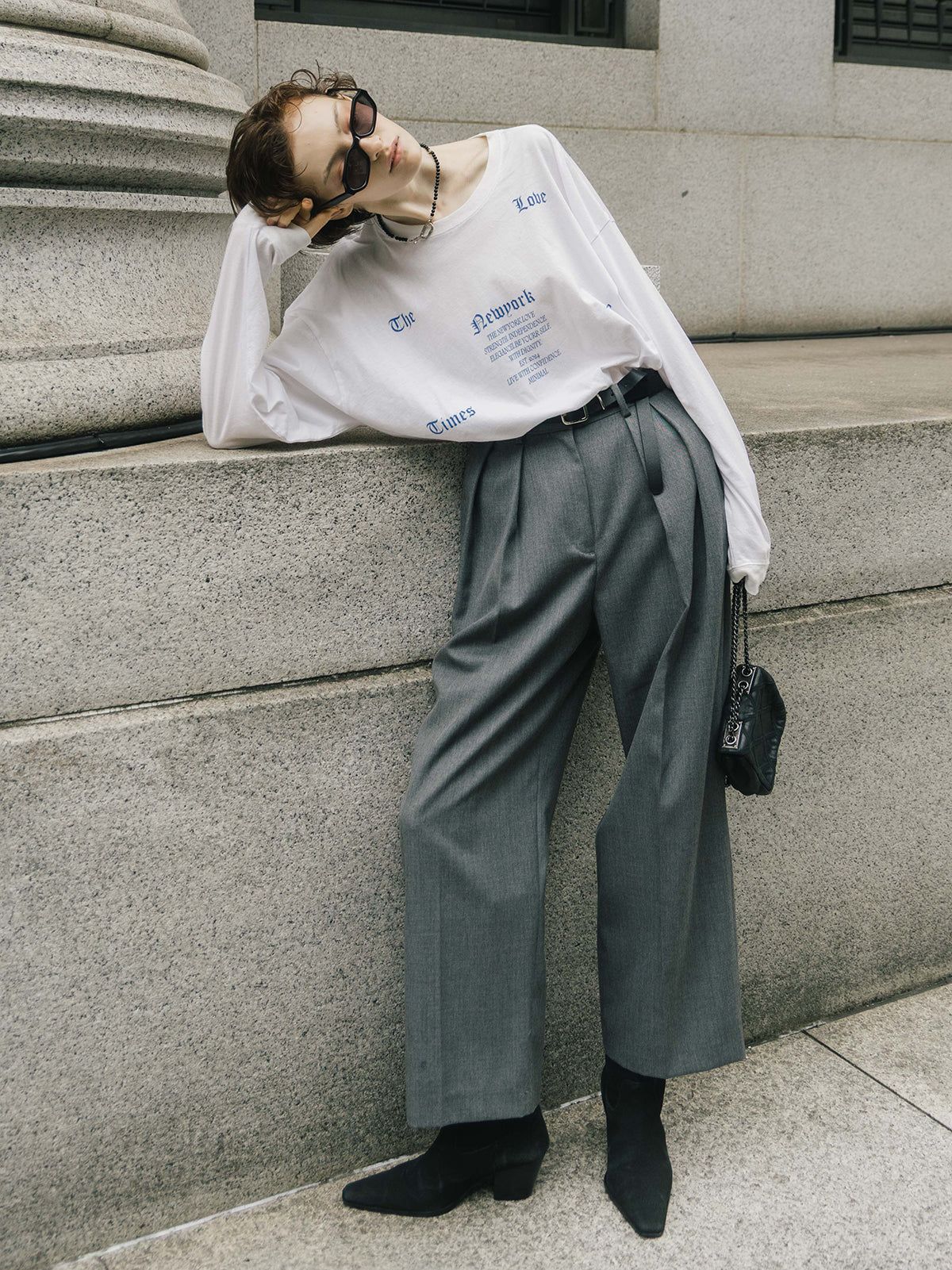 パーマネント ロングスリーブ Tシャツ (The Love Time Re) PARMANENT L/S TEE /  26AW