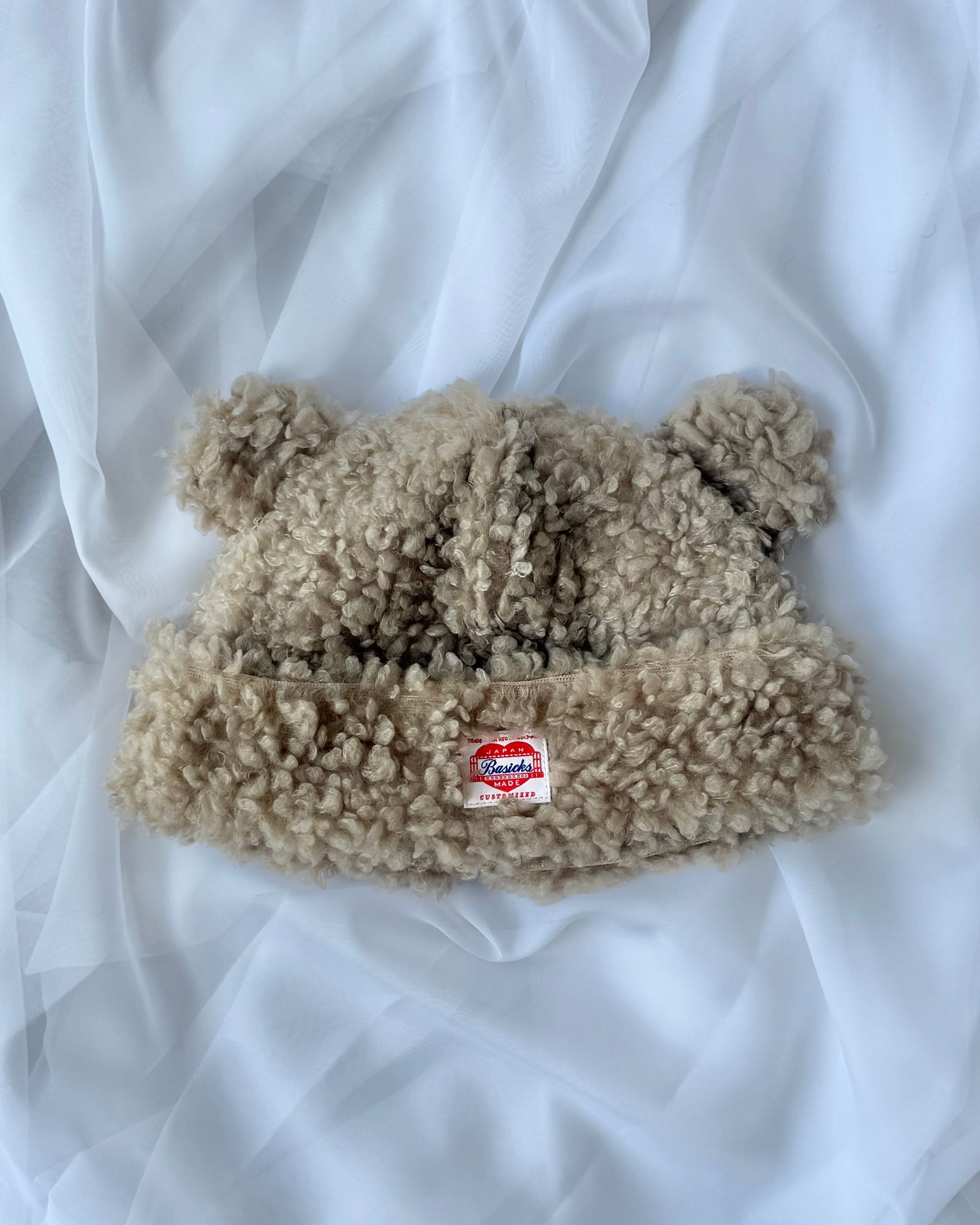 【25AW】Bear Beanie / ベアビーニー (ブラウン)