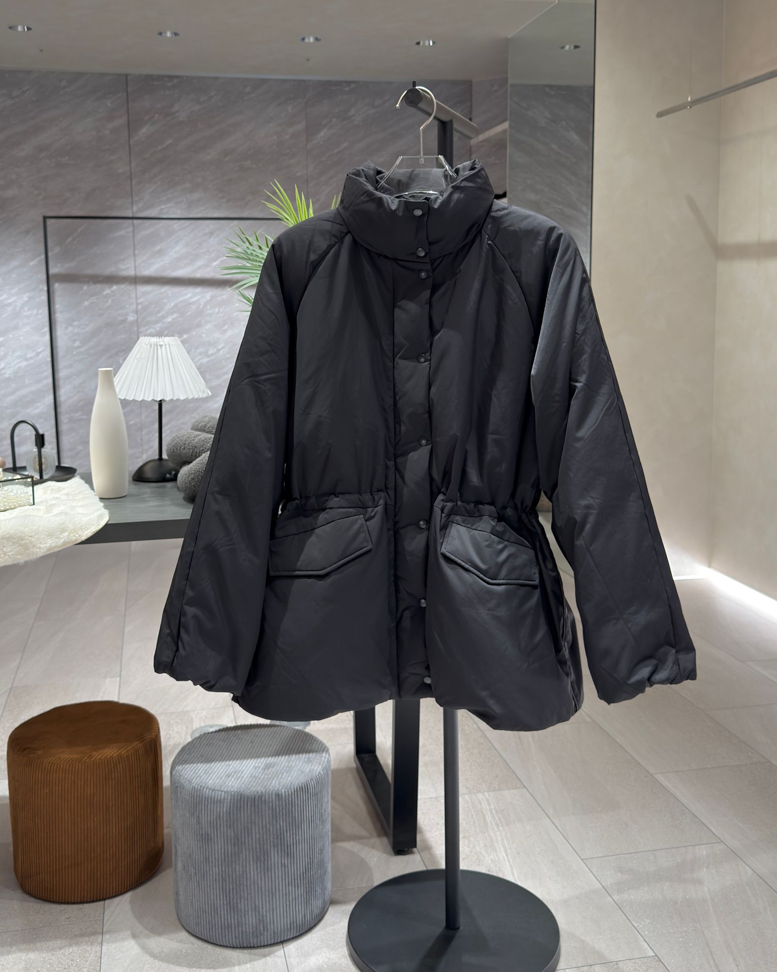 ànuke - 【25AW】Standcollar Down Coat / スタンドカラー ダウン