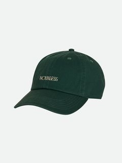 NOUNLESS LOGO CAP / ナウンレスロゴ キャップ (ダークグリーン)