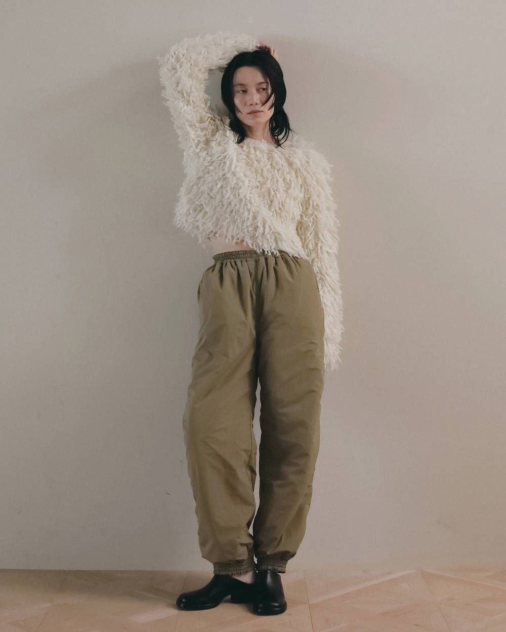 リバーシブル パッディングパンツ (チャコールグレー) Reversible Padding Pants (Charcoal gray) / 26AW 【6月29日まで期間限定予約】