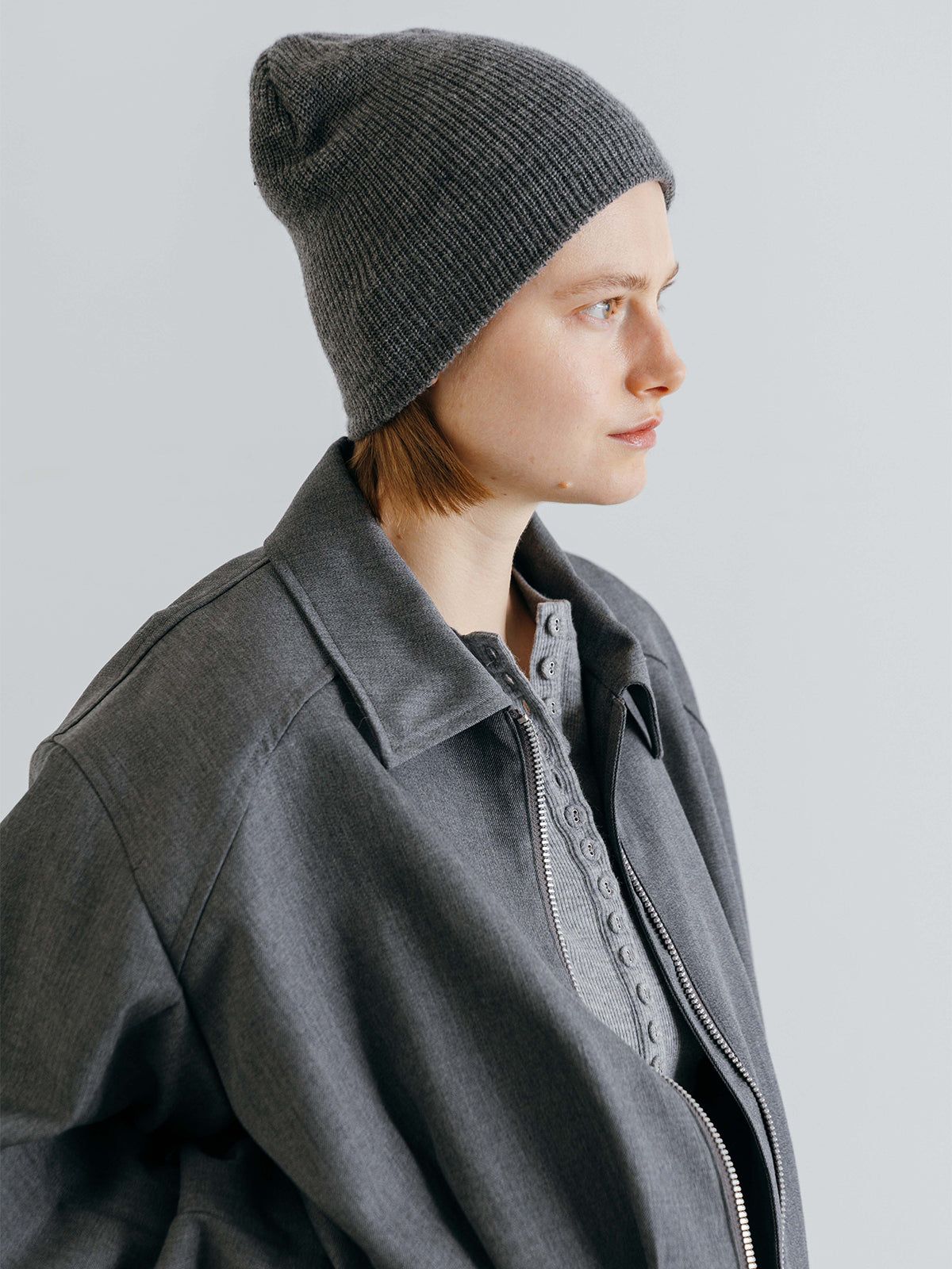 ICHIGUN TUCK JACKET / イチグン タックジャケット (Gray) / 26SS