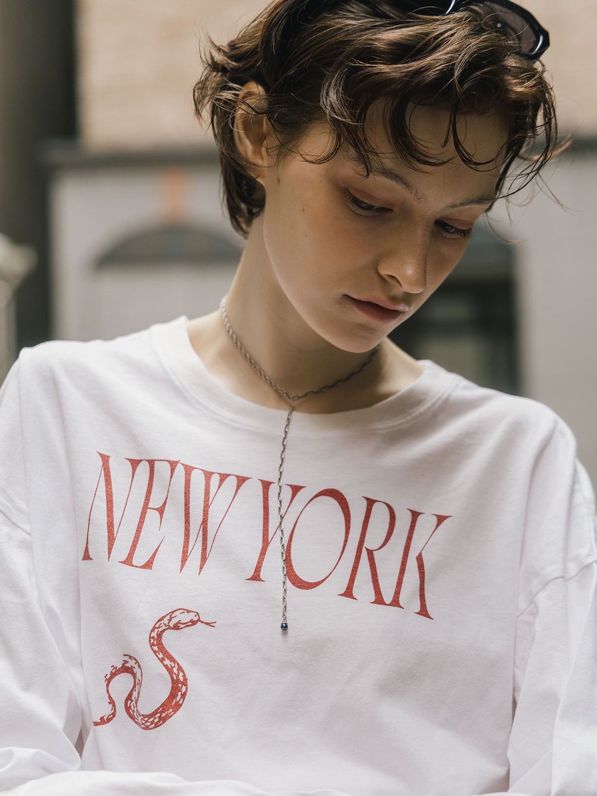 パーマネント ロングスリーブ Tシャツ (NEW YORK SNAKE) PARMANENT L/S TEE /  26AW