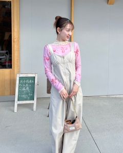 LOOSE BUSTIER ROMPERS / ルーズビスチェロンパース (アイボリー)