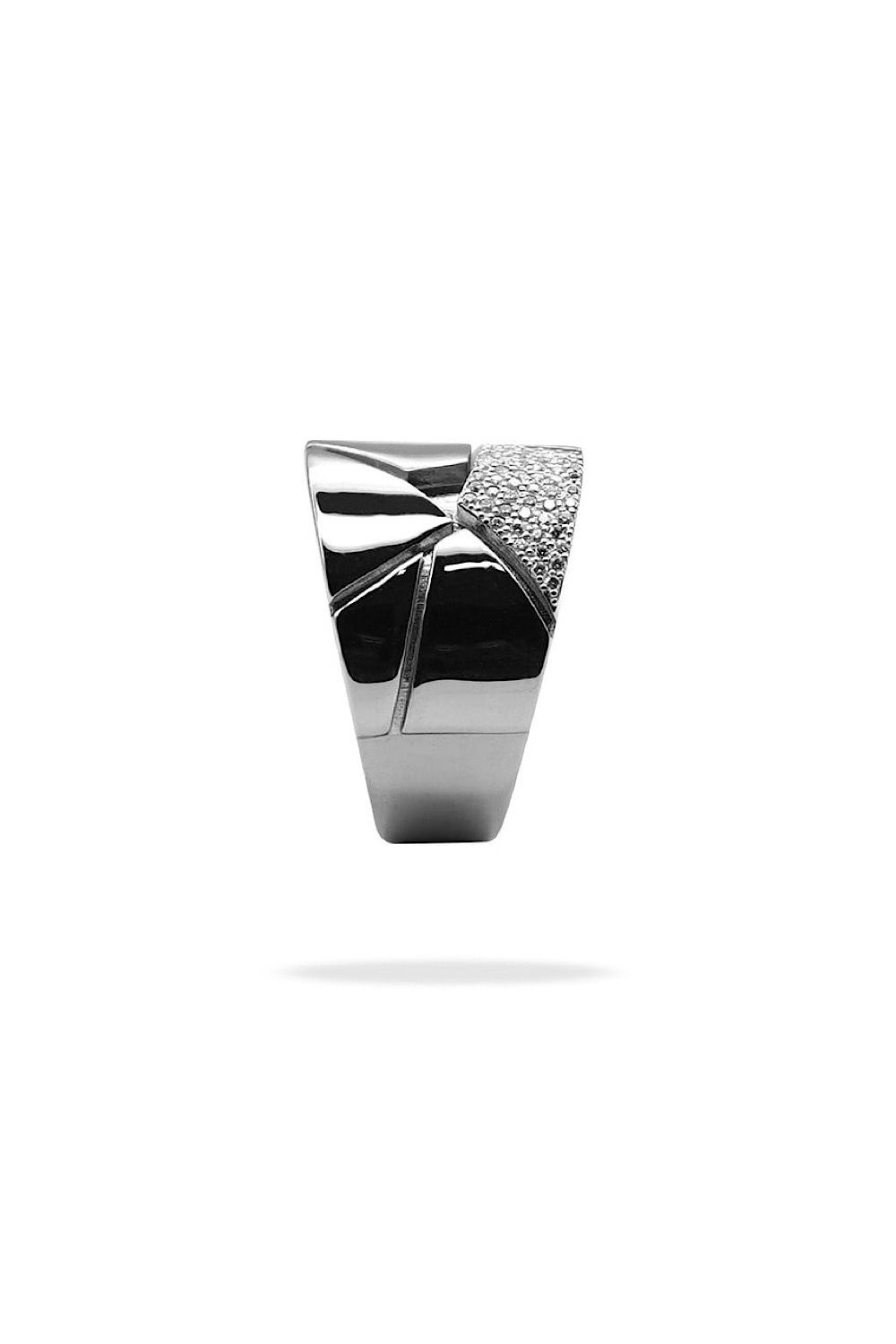 DROUGHT MOISSANITE RING / ドロウト モアサナイト リング STERLING SILVER 925 (シルバー)