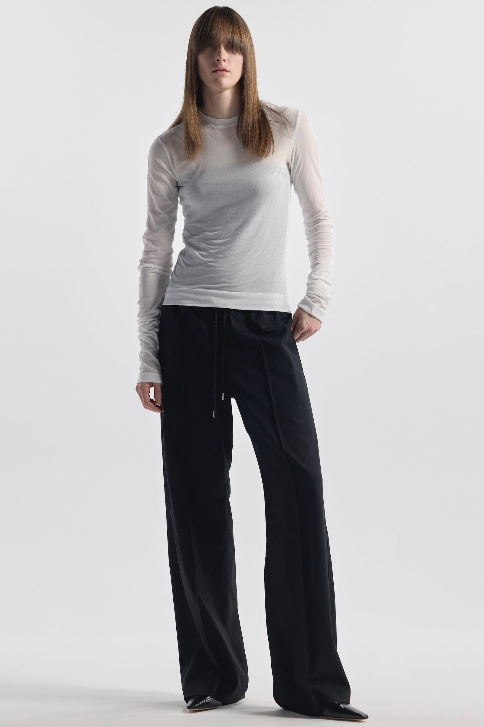 ツイルリラックスパンツ (ブラック) TWILL / RELAXED PANTS (Black) / 26AW