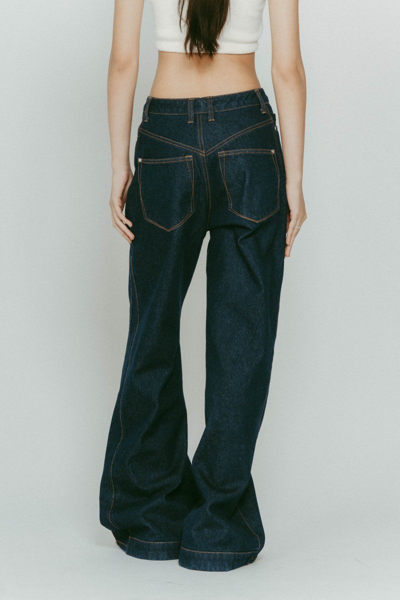 denim baggy pants(unisex) / デニムバギーパンツ (インディゴ) / 25AW