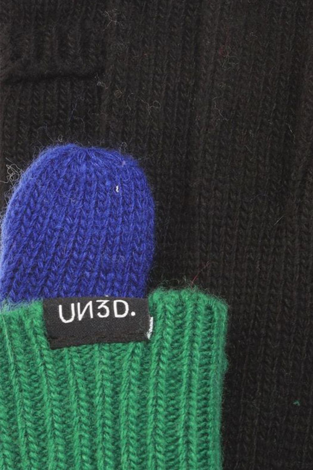 2WAY COLOR BLOCK GLOVES / 2ウェイカラーブロックグローブ (ブラック) / 手袋 / アームウォーマー / スマホ対応