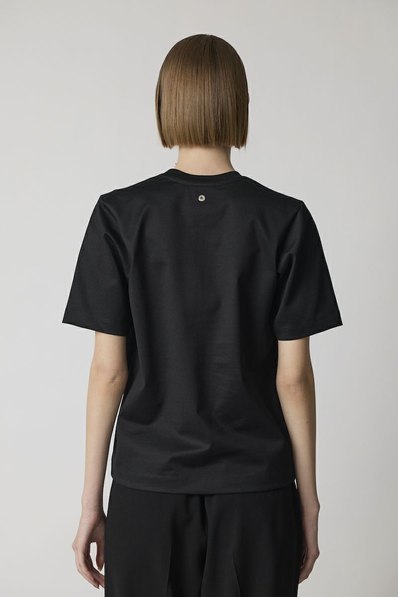 【25SS】REFINA COMPACT T-SHIRT / リフィナコンパクトTシャツ (ブラック)