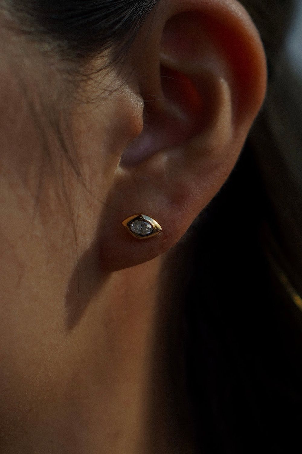KORŌNĒ PIERCE / コローン ピアス K10/K18 (イエローゴールド)